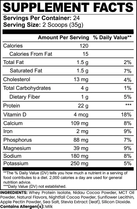 Advanced 100% Whey Protein Isolate - Image 3