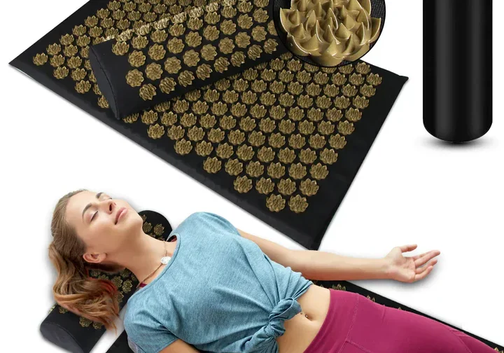 Acupressure Massage Mat and Pillow Set