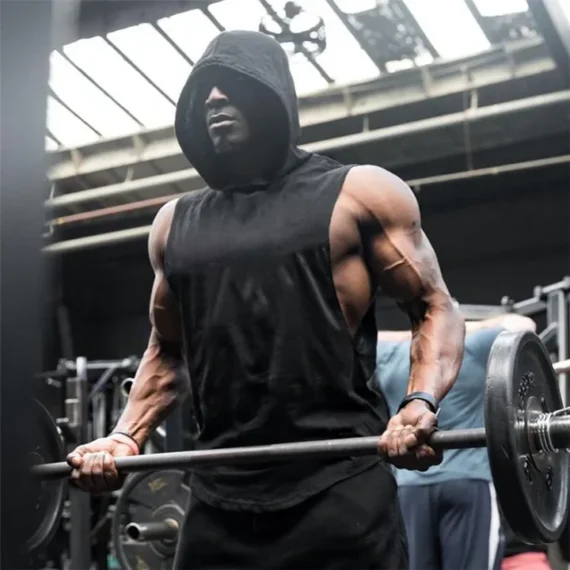 Just Gym hooded Tank Top